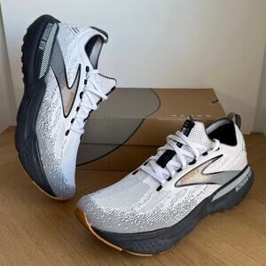 Brooks Glycerin GTS 21 Black/White Men Running Sneakers- SZ 11.5